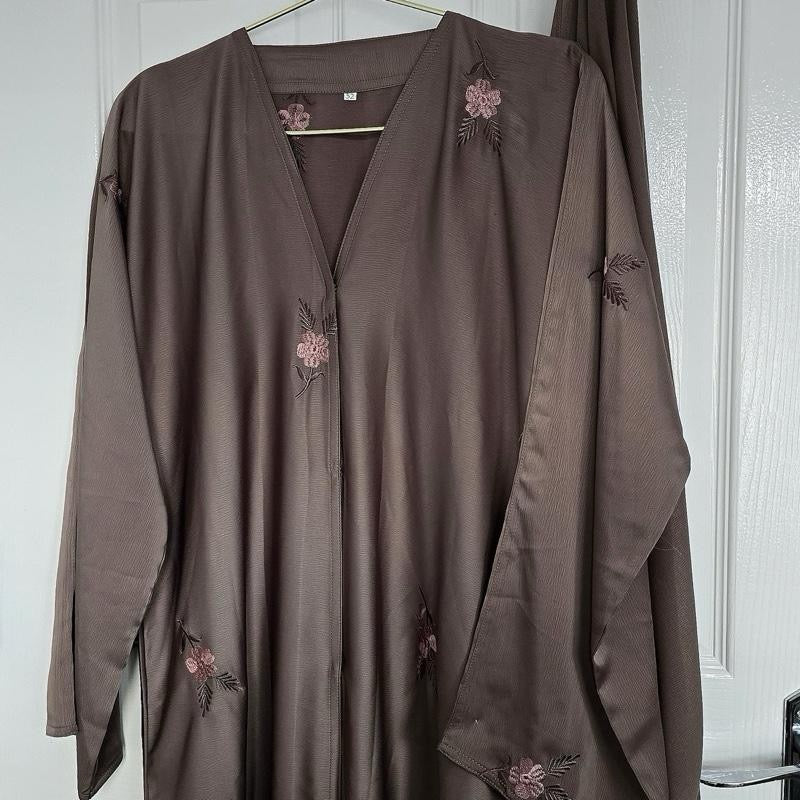 Zahra Nour Collection - Floral Embroidered Abayas