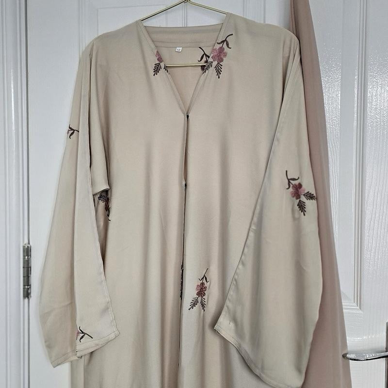 Zahra Nour Collection -  Floral Embroidered Abayas
