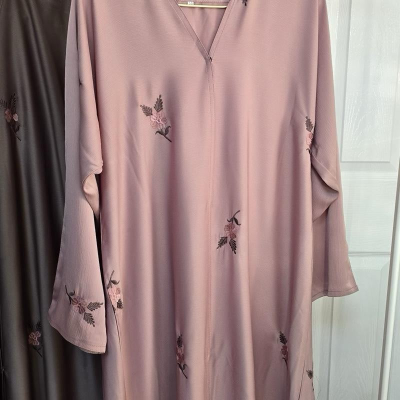 Zahra Nour Collection -  Floral Embroidered Abayas