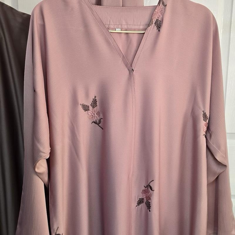 Zahra Nour Collection -  Floral Embroidered Abayas