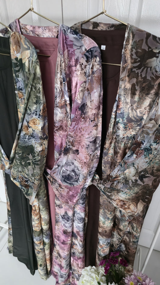 The Dévoré Collection (Velvet Abayas)